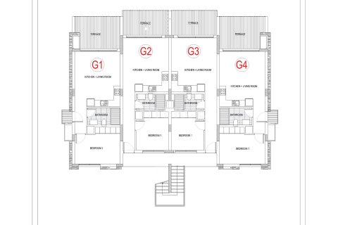 آپارتمان در Famagusta ، ترکیه 1 خوابه ، 60 متر مربع. شماره 82074 - 23