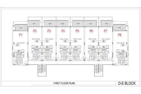 آپارتمان در Famagusta ، ترکیه 1 خوابه ، 60 متر مربع. شماره 82074 - 29