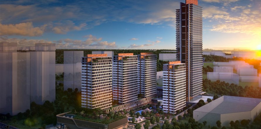 Квартира 2+1 в Стамбуле, Турция №142552