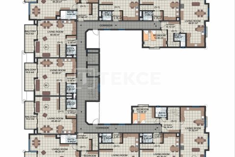 Daire 1+1 Alanya, Antalya, Türkiye №43924 - 8