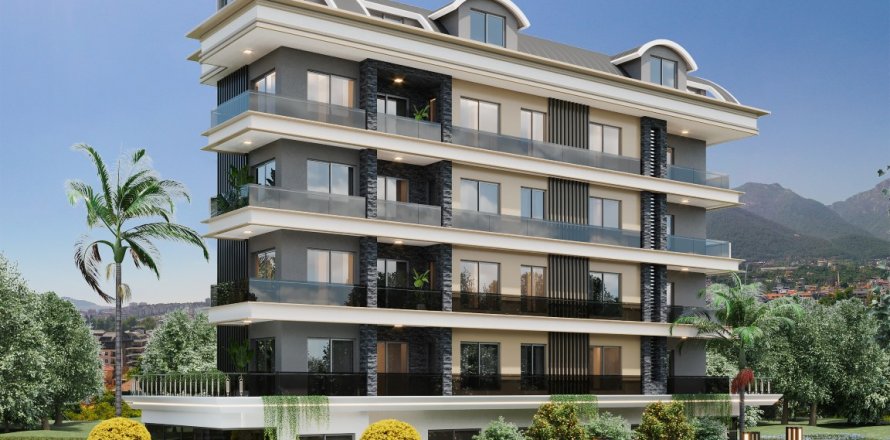 1+1 Leilighet i Alanya, Antalya, Tyrkia Nr. 145697