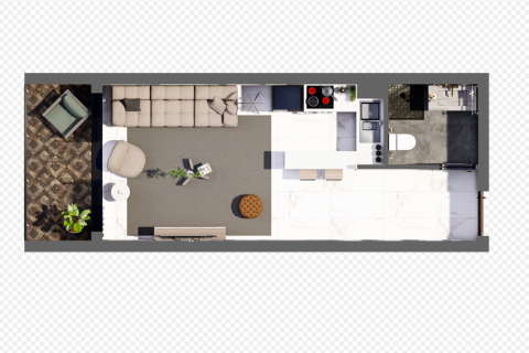 Apartment for sale  in Northern Cyprus, studio, 35m2, No. 137399 – photo 27