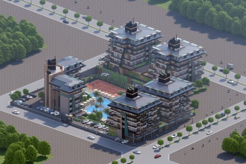 Продажа квартиры в Каргыджаке, Аланье, Анталье, Турция 1+1, 58м2, №116203 – фото 6