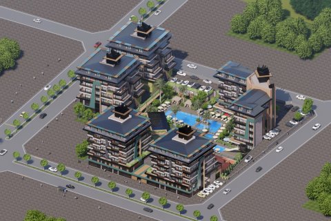 1+1 Apartment  in Kargicak, Alanya, Antalya, Turkey No. 116203