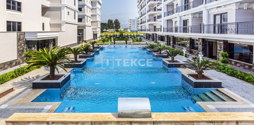 3+1 Penthouse i Alanya, Antalya, Tyrkiet Nr. 43658