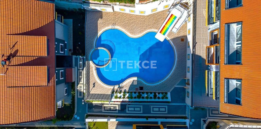 2+1 Leilighet  i Alanya, Antalya, Tyrkia Nr. 44130
