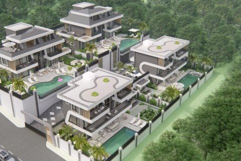 4+1 Villa  i Oba, Antalya, Turkiet Nr. 193657