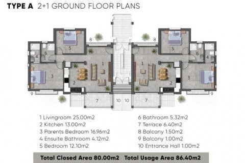 Wohnung in Nr. 122915 - 24