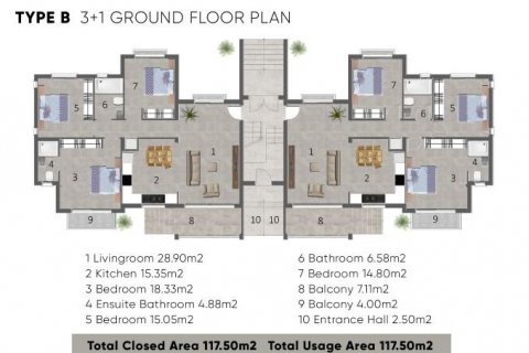 Wohnung in Nr. 122915 - 25