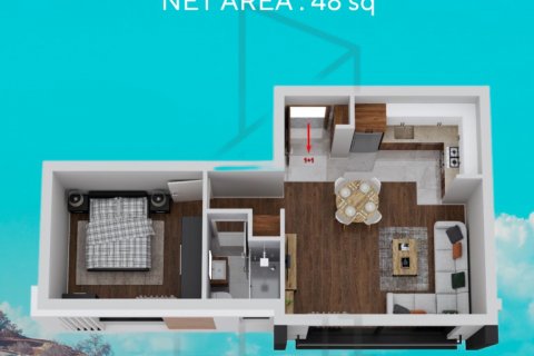 Lejlighed  i  Nr. 122913 - 13