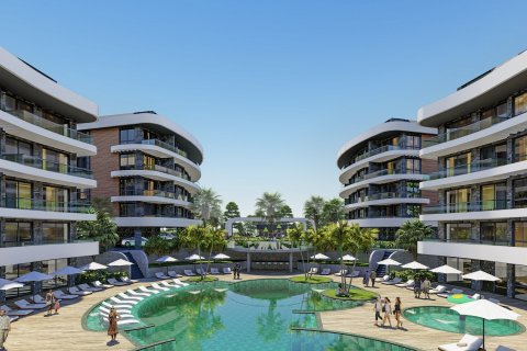 2+1 Lägenhet  i Oba, Antalya, Turkiet Nr. 131416