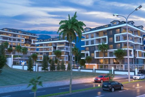 2+1 Leilighet  i Alanya, Antalya, Tyrkia Nr. 115348