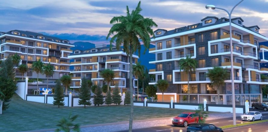 2+1 Lägenhet  i Alanya, Antalya, Turkiet Nr. 115348