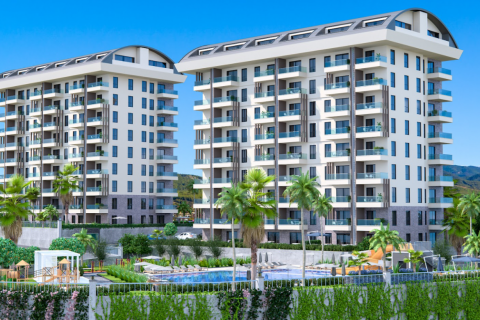 1+1 Lägenhet  i Konakli, Antalya, Turkiet Nr. 190576