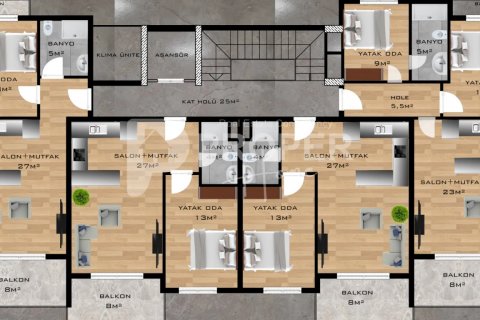 Wohnung in Avsallar, Antalya, Türkei Nr. 84779 - 10