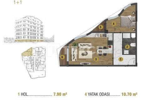 2+1 Takvåning  i Antalya, Turkiet Nr. 150397 - 6