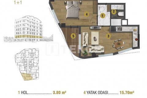 2+1 Takvåning  i Antalya, Turkiet Nr. 150397 - 12