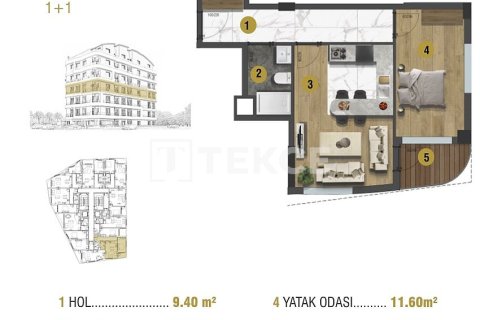 2+1 Takvåning  i Antalya, Turkiet Nr. 150397 - 29