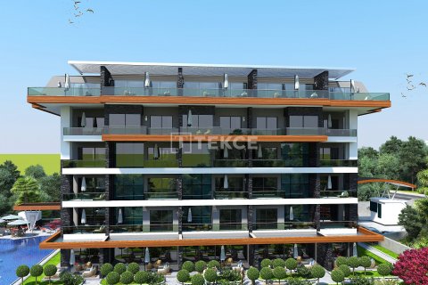 2+1 Takleilighet  i Alanya, Antalya, Tyrkia Nr. 190129 - 2