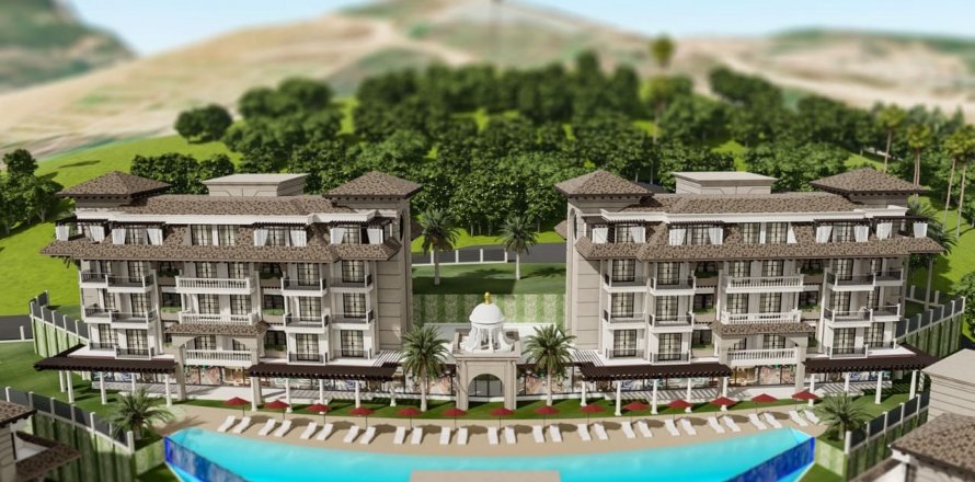 2+1 Apartment in Exodus Premium Town, Kargicak, Alanya, Antalya, Turkey No. 142328