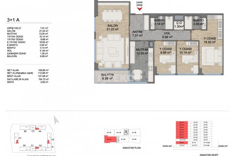 2+1 Wohnung in Istanbul, Türkei Nr. 113573 - 19