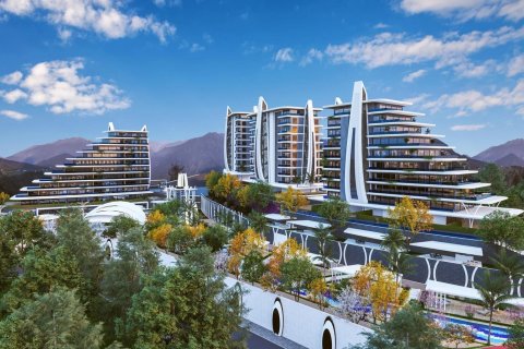 Квартира  1+1 в Каргыджаке, Аланья, Анталья, Турция №117981