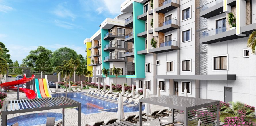 1+1 Wohnung in Alanya, Antalya, Türkei Nr. 131930