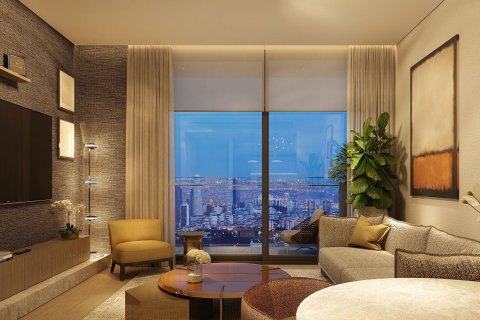 آپارتمان در Sariyer، در Etro Residences Istanbul ، ترکیه 1 خوابه ، 101.35 متر مربع.  شماره 190109