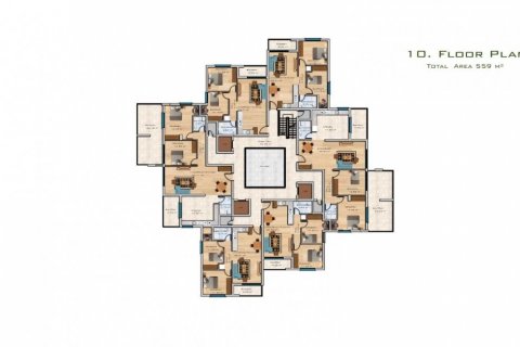 2+1 Leilighet i Nr. 115323 - 10