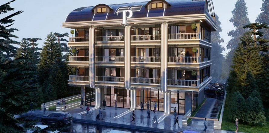 1+1 Leilighet i Oba, Antalya, Tyrkia Nr. 130361