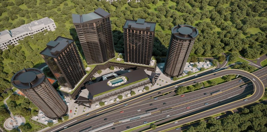 3+1 Apartment in Fortis Sinanli, Kadikoy, Istanbul, Turkey No. 116825