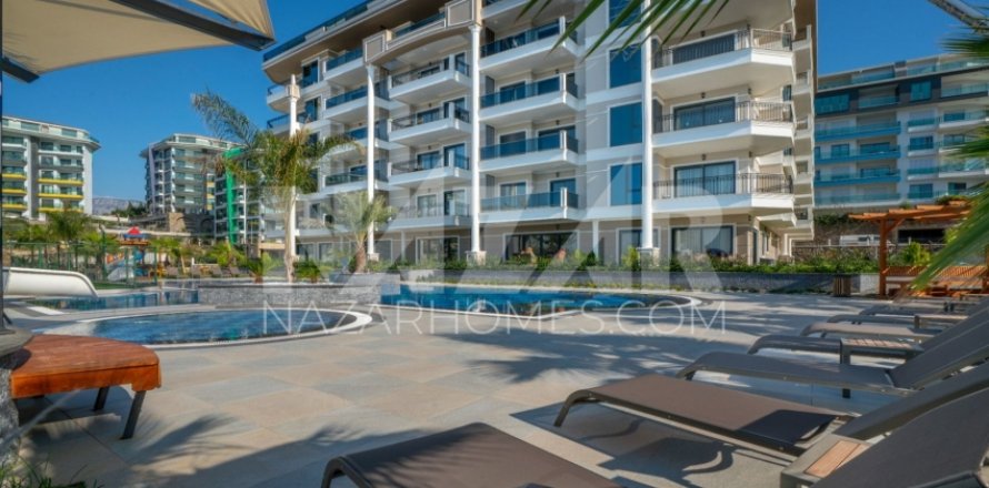 1+1 Leilighet  i Alanya, Antalya, Tyrkia Nr. 116736