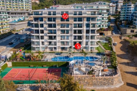 1+1 Leilighet  i Alanya, Antalya, Tyrkia Nr. 116736 - 2