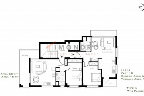 1+1 Lejlighed i Girne, Nr. 152507 - 26