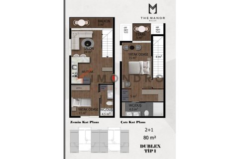 2+1 Lejlighed i Belek, Antalya, Tyrkiet Nr. 151674 - 20