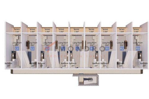 Apartment for sale in Tatlisu, Famagusta, Northern Cyprus, 2 bedrooms, 68m2, No. 152378 – photo 5