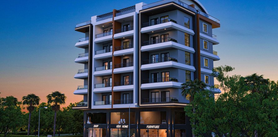 1+1 Lejlighed i Mahmutlar, Antalya, Tyrkiet Nr. 110921