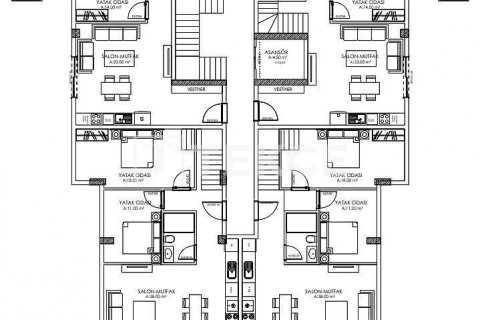 Apartment for sale in Alanya, Antalya, Turkey, 1 bedroom, 67m2, No. 73337 – photo 5