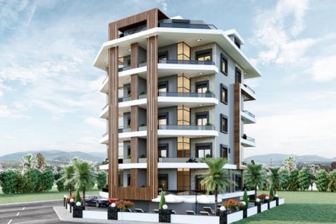 1+1 Lägenhet  i Alanya, Antalya, Turkiet Nr. 117207