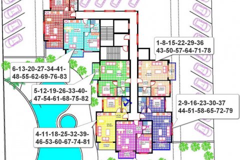 Daire 1+1 Mahmutlar, Antalya, Türkiye №71868 - 25