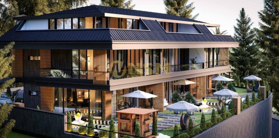4+1 Lejlighed i Alanya, Antalya, Tyrkiet Nr. 112318