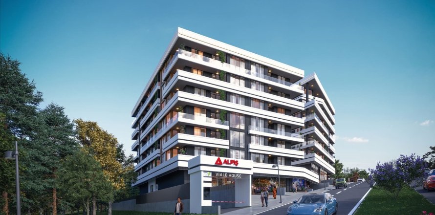 5+1 Wohnung in Alpis Viale House, Schleimbeutel, Türkei Nr. 131770