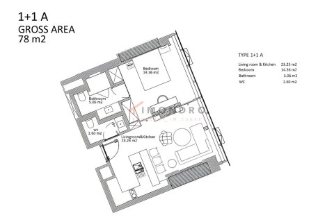 2+1 Wohnung  in Bagcilar, Istanbul, Türkei Nr. 152723 - 21