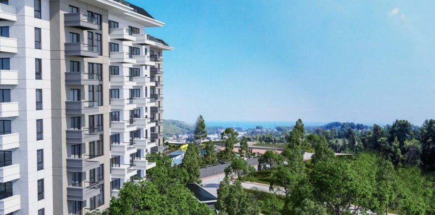Lejlighed i Alanya, Antalya, Tyrkiet Nr. 153419