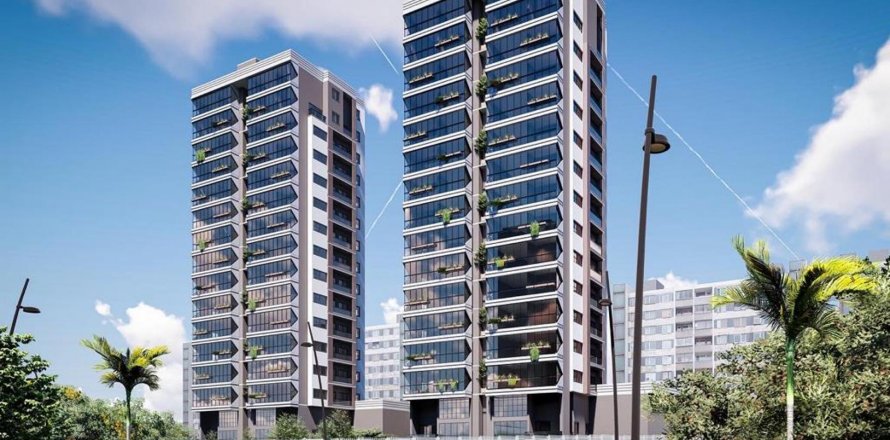 4+1 Lejlighed  i Mersin, Tyrkiet Nr. 153949