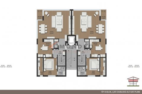 4+1 Leilighet i Sariyer, Istanbul, Tyrkia Nr. 152560 - 30