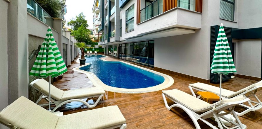 1+1 Leilighet  i Alanya, Antalya, Tyrkia Nr. 210364