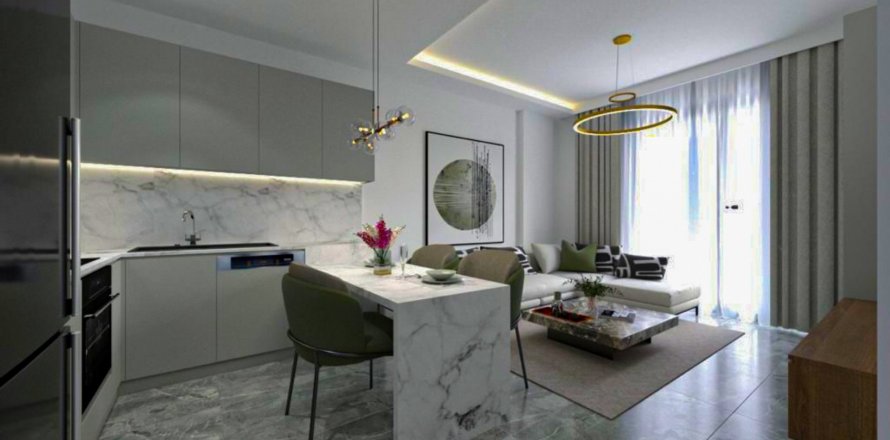 1+1 Lejlighed i MIA CITY, Alanya, Antalya, Tyrkiet Nr. 158835