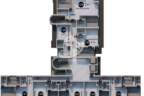 1+1 Leilighet i Antalya, Tyrkia Nr. 145302 - 26