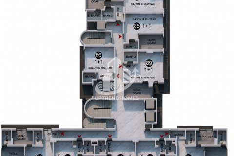 1+1 Leilighet i Antalya, Tyrkia Nr. 145302 - 21